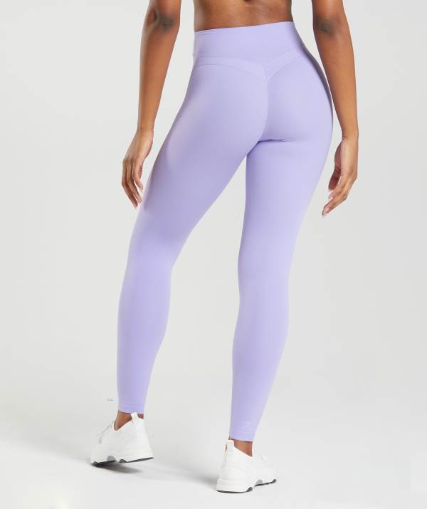 Damske Legíny Gymshark Whitney High Rise Kvetinové Nachový | DP4327861